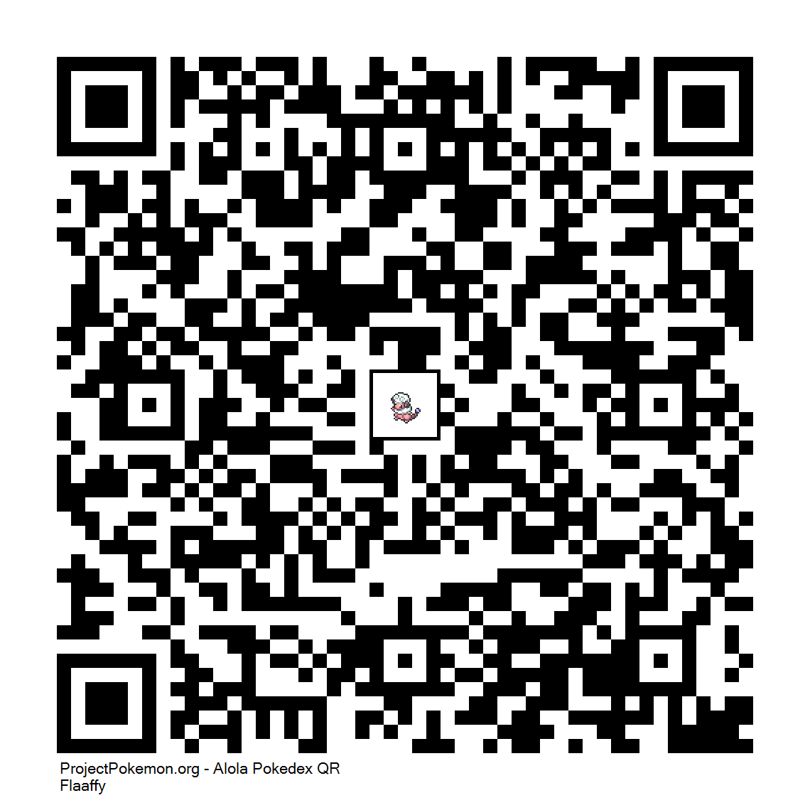Cdigo QR de Flaaffy